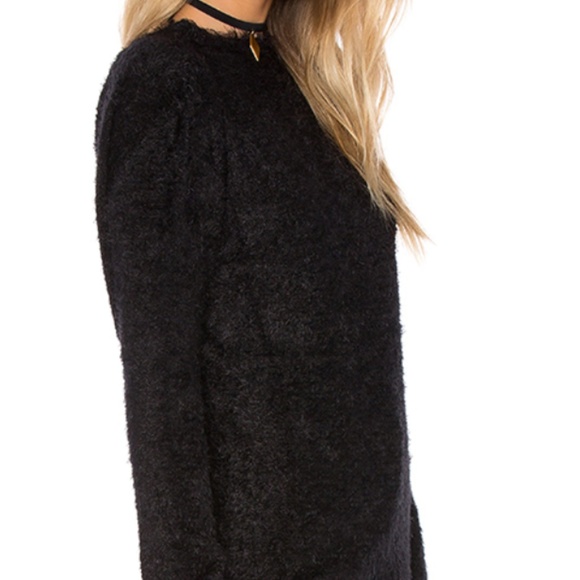 ANINE BING OPEN BACK FUZZY KNIT SWEATER SOLD OUT - Picture 5 of 6